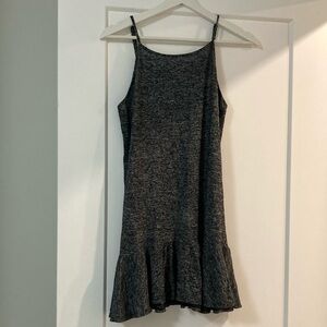 Gentle Fawn Charcoal Mini Dress